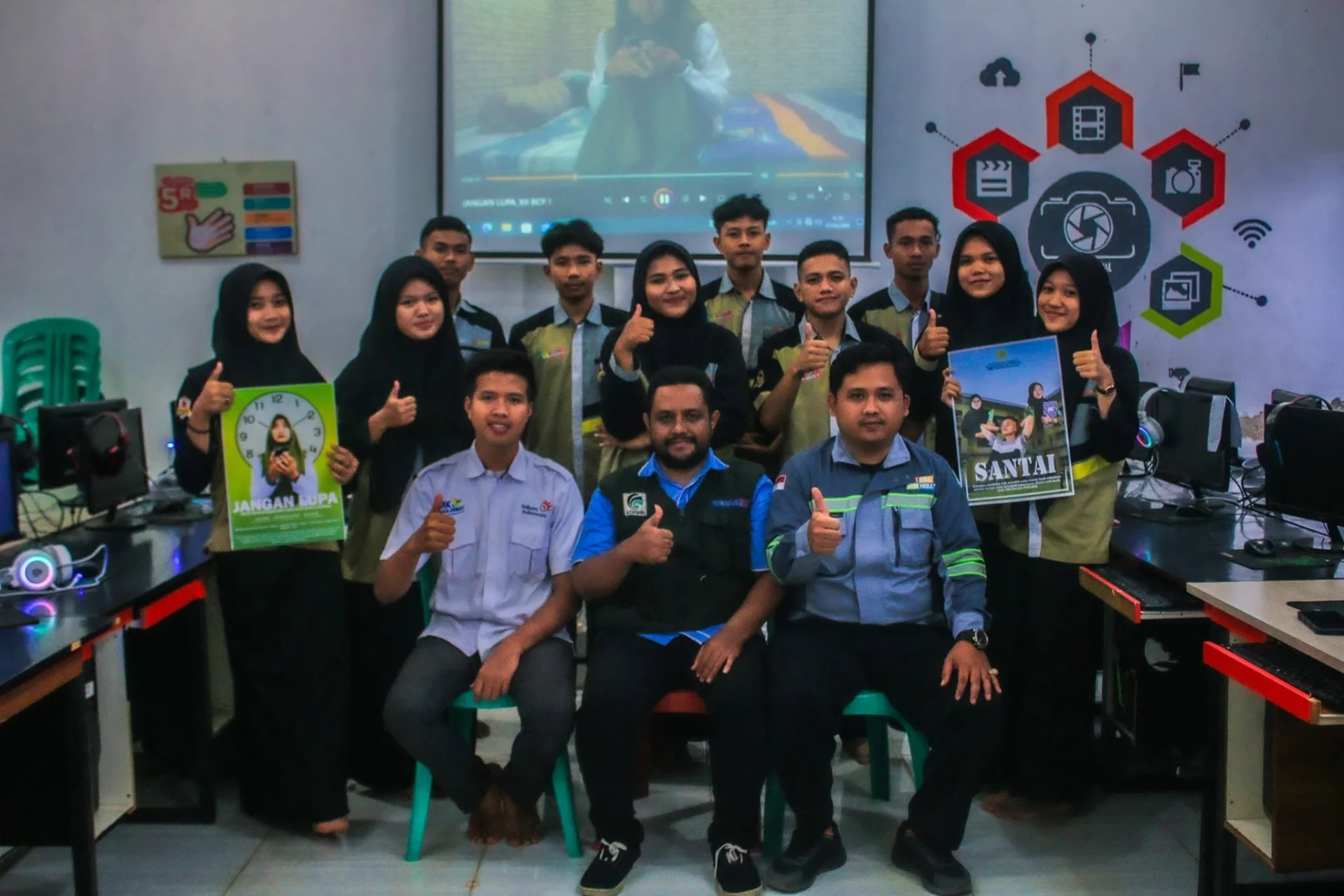 UKK DKV SMK Yasmida bersama Pringsewu TV